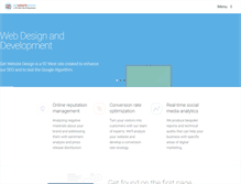 Tablet Screenshot of get-website-design.com